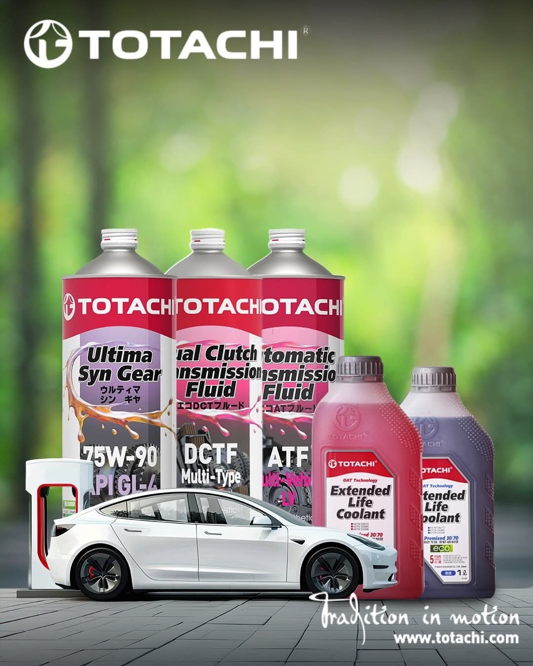 Totachi transmission fluids and coolants